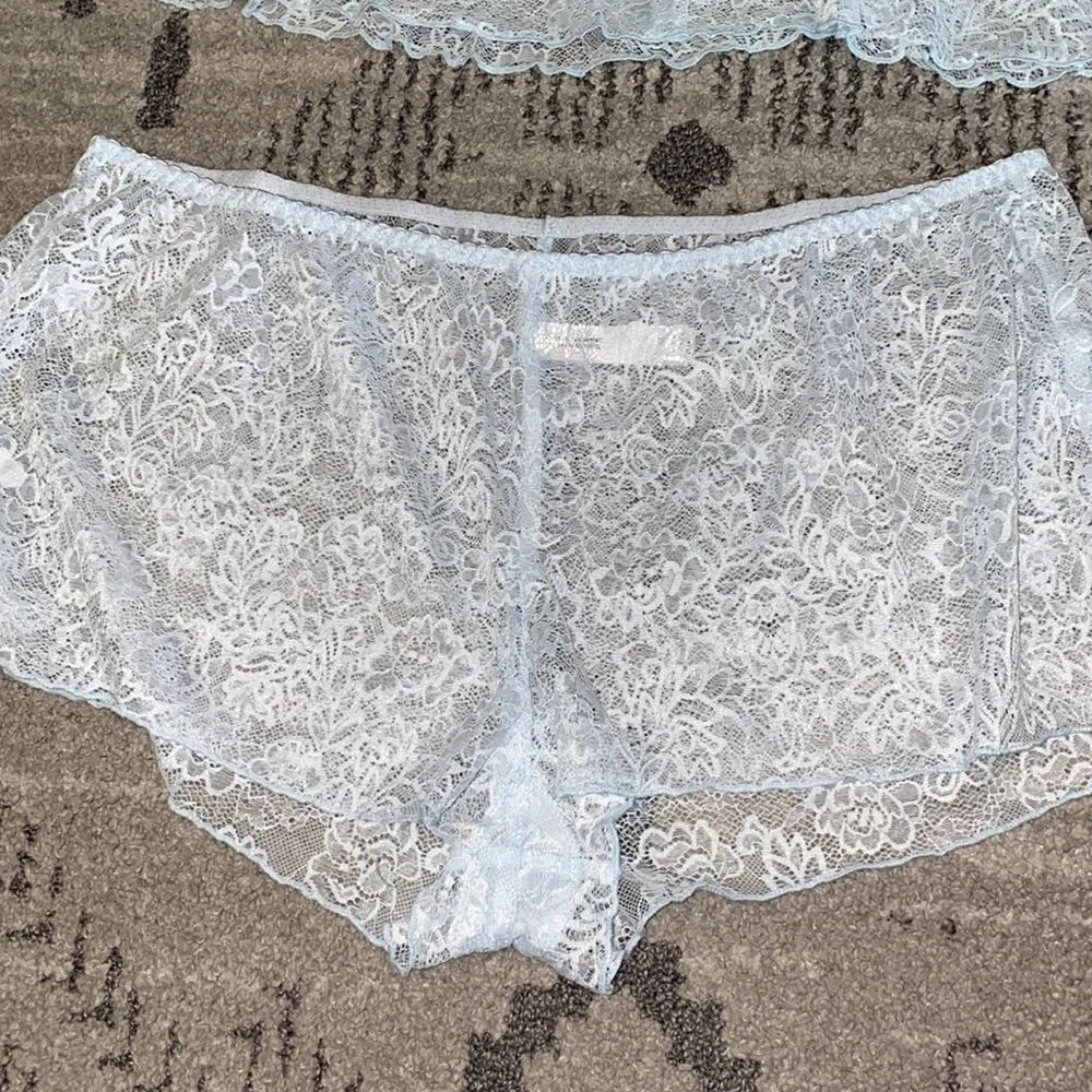 Linea Donatella Sexy‎ Basics Lace Cami & Shorts Lingerie Pajama Set XL Babydoll